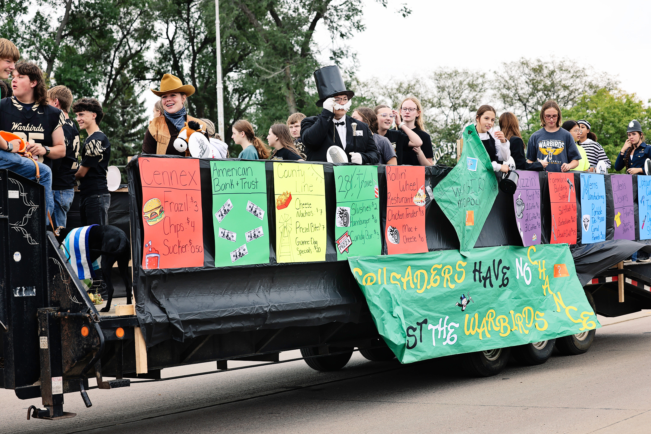Games were the theme as Wolsey-Wessington students and community members took over Highway 281 for the 2026 Homecoming parade.