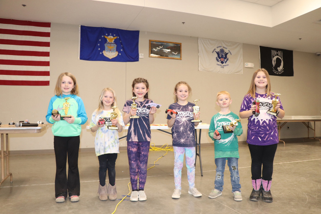Winners for Design were Hanna Wenzel (1st place), Ryklynn Reiner (2nd place), Blair Murphy (3rd place). Winners for speed were Emmie Bartel (1st place), Kaysen Sealey (2nd place) and Memphis Hanson (3rd place). 