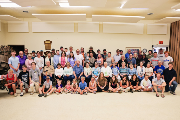 Family members of the late Jerry and Betty Higgins gathered in Wessington Springs June 13-15 for a reunion that included camping in the city park, visits to local attractions and time spent enjoying the community. The gathering was held near what would have been the couple’s 78th wedding anniversary and Betty’s birthday.