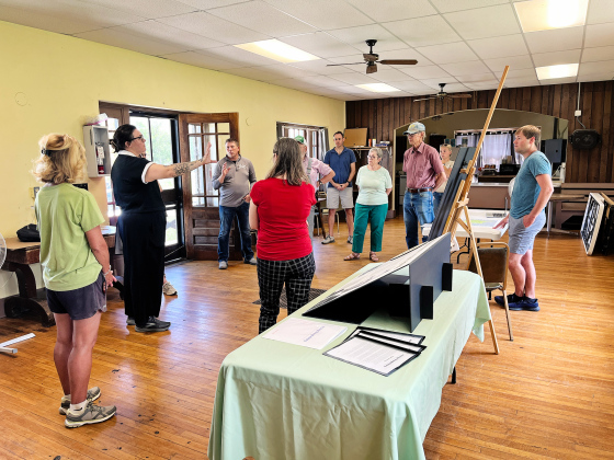 The Wessington Springs City Council voted Wednesday to support an application for federal funding for the proposed Historic Wessington Springs Walking Route & Pedestrian Access Project.