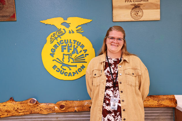 Alison Bergmann Ag teacher/FFA advisor