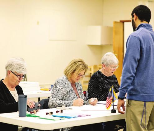 Voters flock to area polls
