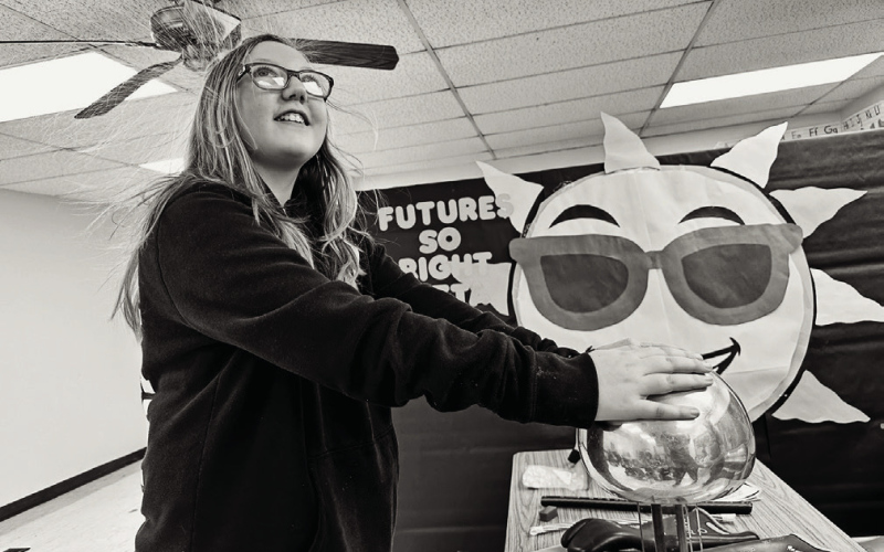 Students enlightened through “Co-ops in the Classroom”