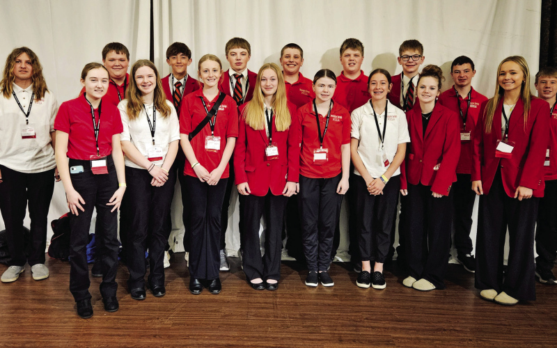WSMS/HS Students Shine at State FCCLA Leadership Conference