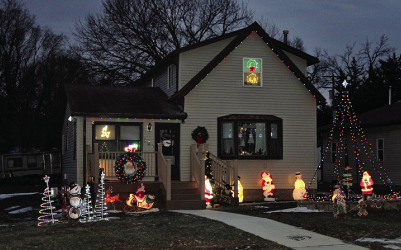 Ed and Lynelle Schroeder’s home. (PHOTO COURTESY DARRELL DENEKE)