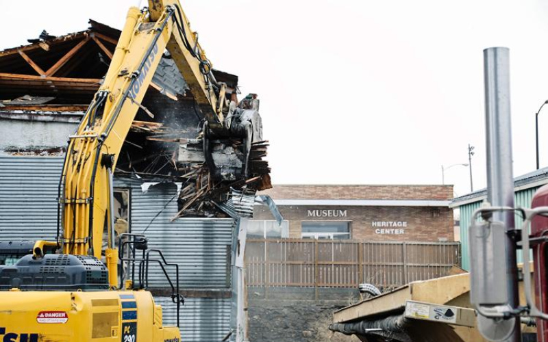 Demo Day Makes Way for Main Street Beautification