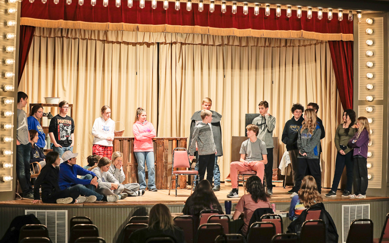 WSMS/HS Drama Presents Spring Play “The Last One Seen at the Scene of the Crime”