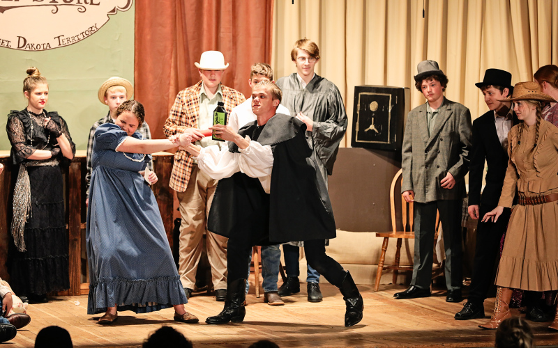 A talent-packed cast drew large crowds to the Saturday matinee and evening shows while filling the Historic 1905 Opera House to standing room only during the Friday night opener.