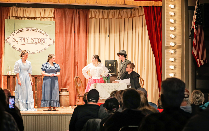 A talent-packed cast drew large crowds to the Saturday matinee and evening shows while filling the Historic 1905 Opera House to standing room only during the Friday night opener.