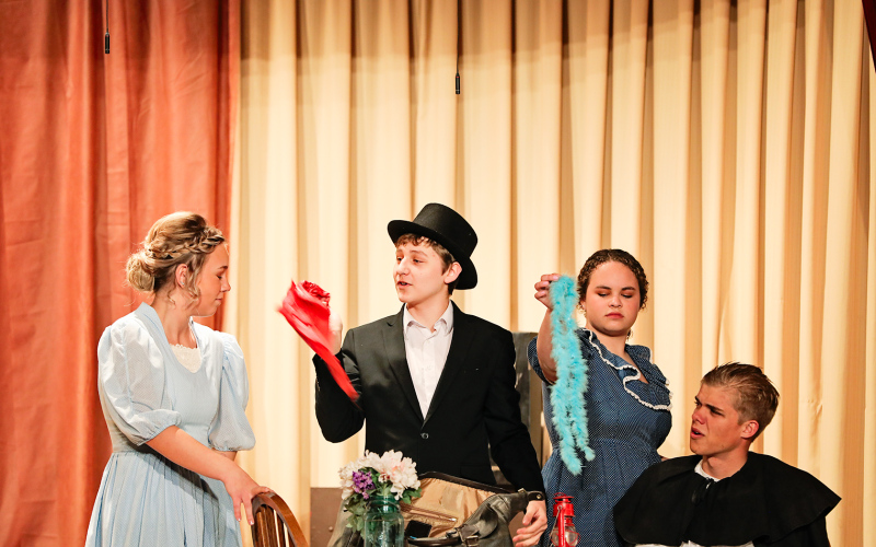 A talent-packed cast drew large crowds to the Saturday matinee and evening shows while filling the Historic 1905 Opera House to standing room only during the Friday night opener.
