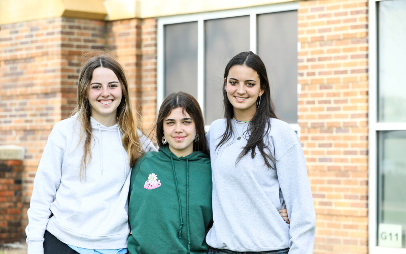 After spending a year studying in the Wessington Springs School District and living with local host families, this year’s foreign exchange students Patri Menendez, Carla Powell and Sofia Borras Mas, all from Spain, reflect on their time in America including “real life” school curriculum, farm living and family time.
