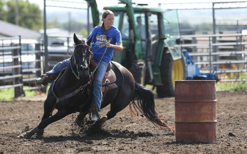 Hannah Heezen took home first place (16.833) in the 2D Placings.