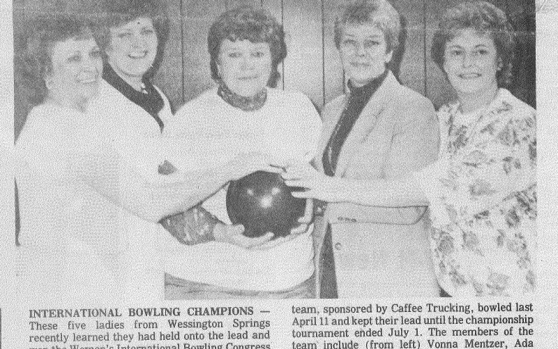 The photo above was featured on the front page of the July 15, 1986 True Dakotan.