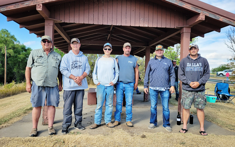 American Legion Willman-Fee Post 14 Fishing Tournament winners shown left to right:  Randy Oligmueller, Chris Christenson, John Brooks, Devyn Brooks, Travis Hohn and Cory Jensen.