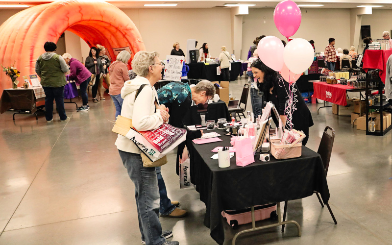 In addition to free health screenings, a wide variety of vendors were featured at the event.