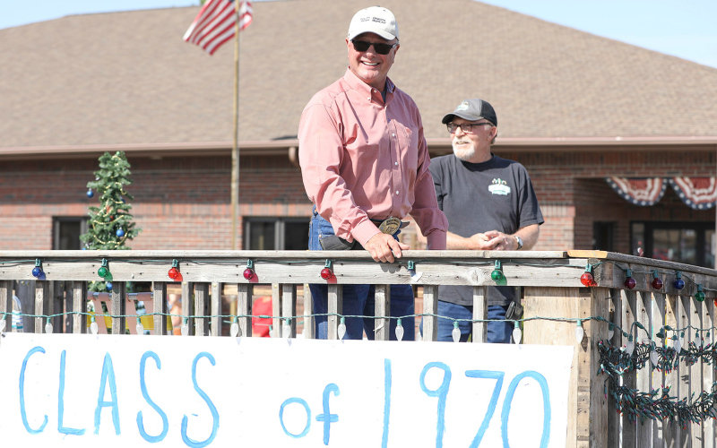 Parade third place winner Class of 1970