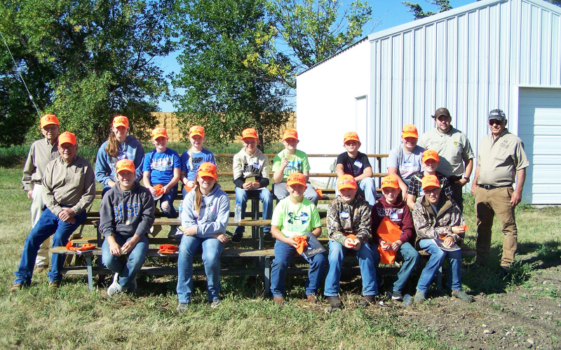 Local volunteers teach the next generation to HuntSAFE