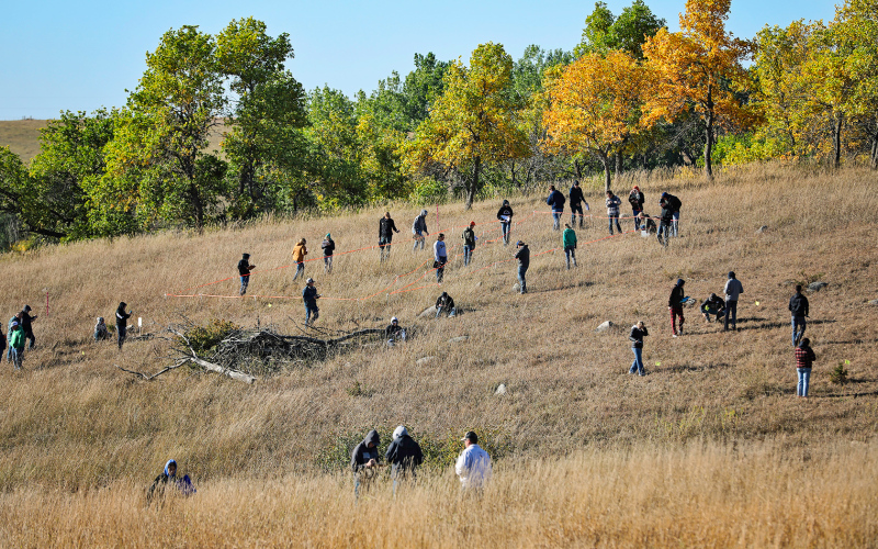 Wessington Springs played host to 179 students from 14 area FFA chapters at the Central Area FFA Land and Range Contest last Wednesday, September 28