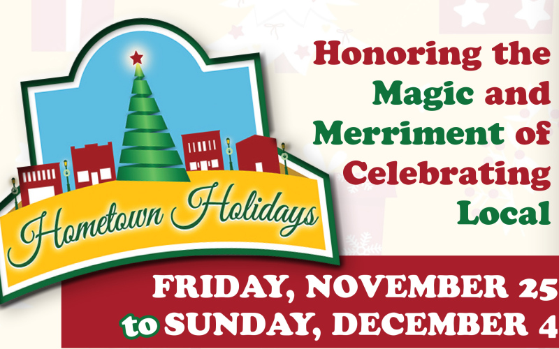 Banding together to deliver a season to remember right here at home, area businesses and organizations are excited to announce “Hometown Holidays,” set to sparkle Friday, November 25 through Sunday, December 4 in Wessington Springs.