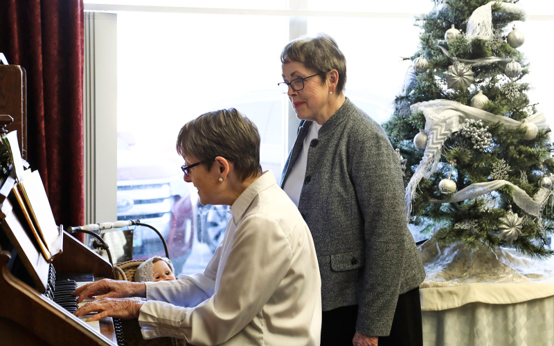 Dunham Historical Society volunteers and board members held a last hurrah this month at the Jerauld County Pioneer Museum, celebrating the season with beautifully decorated trees throughout the museum, music performed by Mary Jane Belz and Susan Arnott.