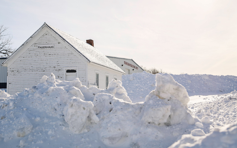 Keeping access to the fire hall garage bays clear is of utmost priority but with more snow predicted Thursday, where will we put it?