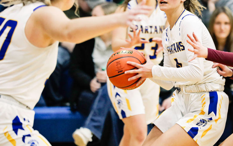 No. 3 Seed Spartans Girls March Toward 281 Conference Tourney. Shown above, Kate Havlik.