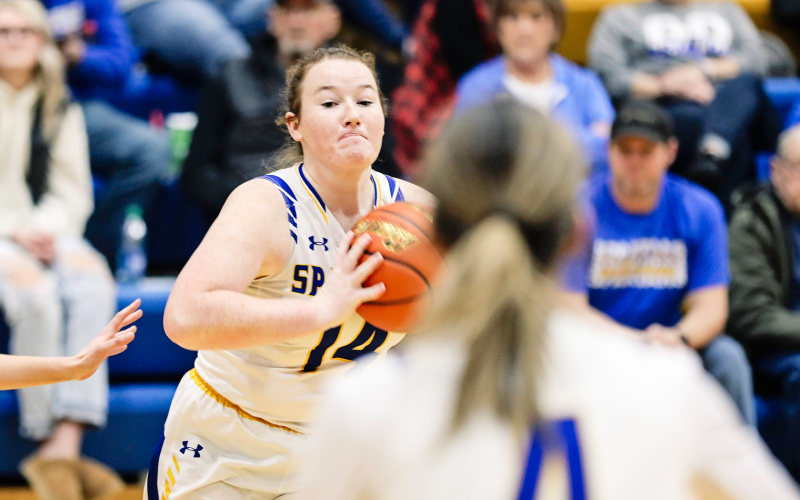 No. 3 Seed Spartans Girls March Toward 281 Conference Tourney. Shown above, Riley Roduner