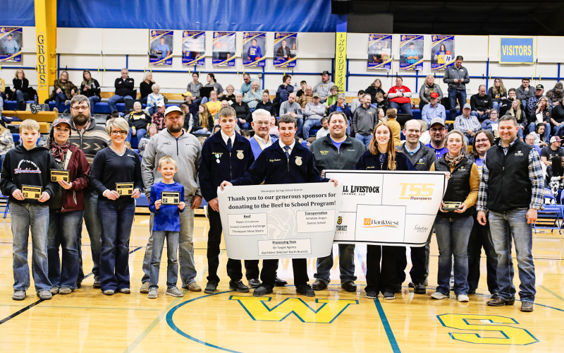 “Beef to School” Program Kick Off: Inaugural Donors Recognized