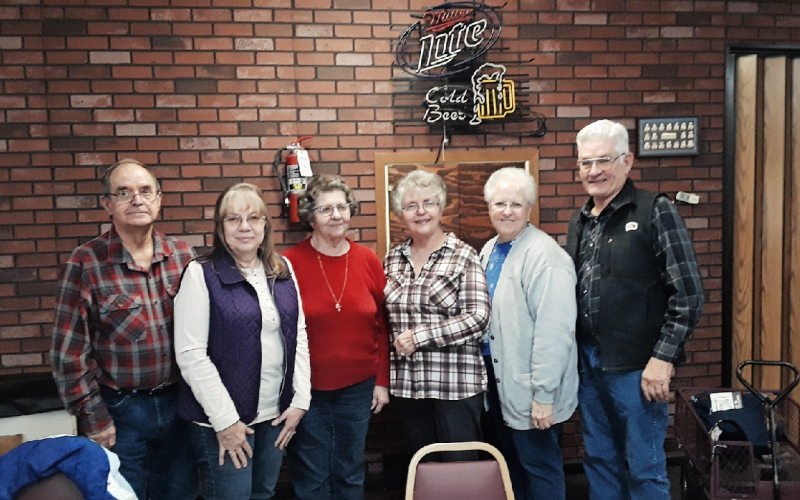 Presenters pictured are Delbert Maxfield, Carol Maxfield, Janice Wetzel,  Jean Scheel, April Grubb and Dennis Scheel. Not pictured, Valerie Channel. PHOTO COURTESY METTE NESS
