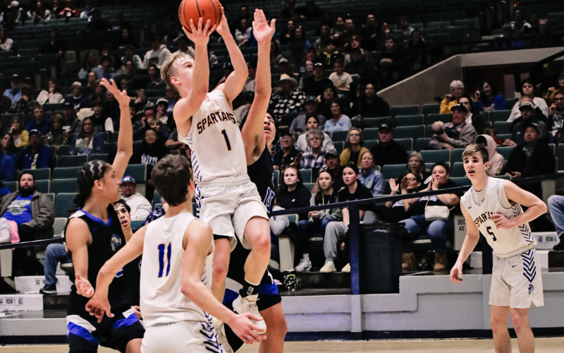 Blake Larson scored 10 points and had four assists.