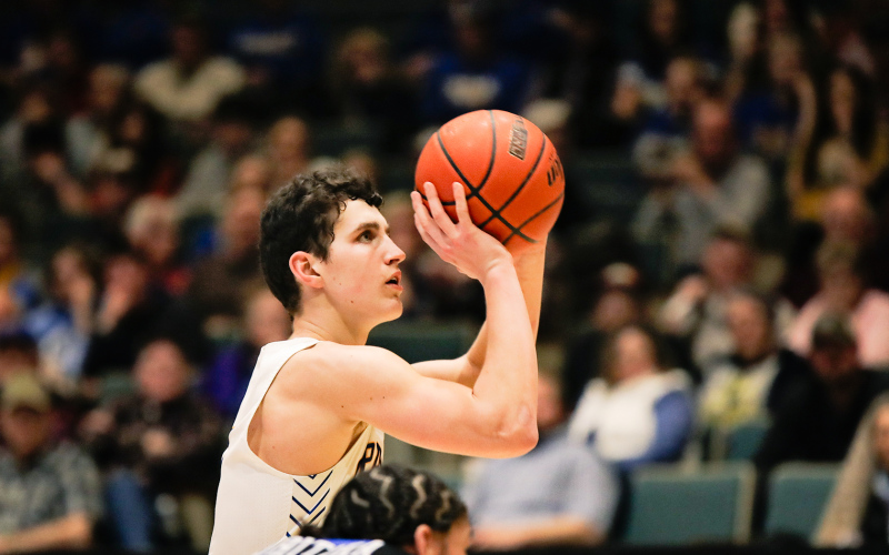 Brock Krueger led the Spartans with eight rebounds.