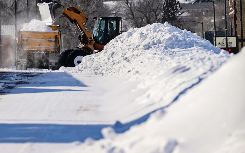 Snow removal is at the top of the list when it comes to hard-working city employees keeping the roads clear.