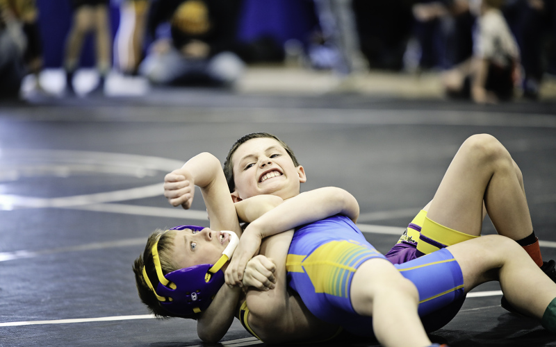 Lorin Schaller was among the wrestlers who qualified for regional competition.