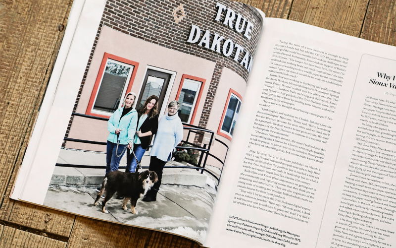 True Dakotan Among Newspaper Weeklies Featured In South Dakota Magazine