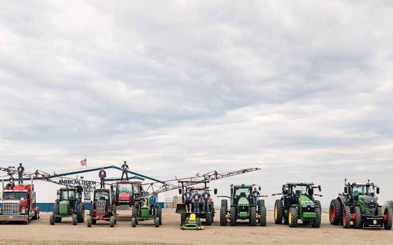 Originally planned to coincide with FFA week earlier this spring, “Drive a tractor to school day” had to be postponed due to inclement weather. As an end-of-year salute to a successful school year in Wessington Springs, the first annual event was capped with a Parade of Tractors at the end of the school day on May 10.