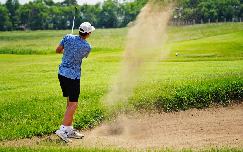 Brock Krueger finished 52nd with a score of 180.