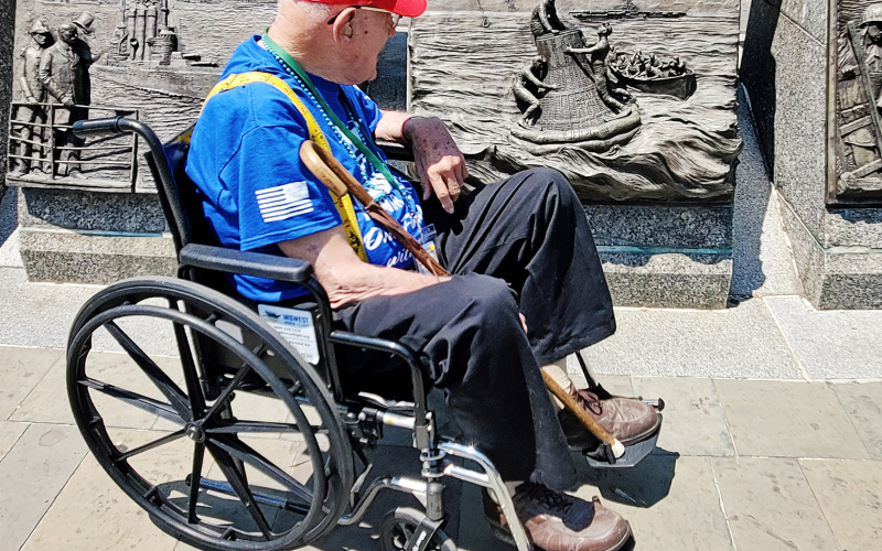 Among Cashman's favorite was the Navy Memorial.