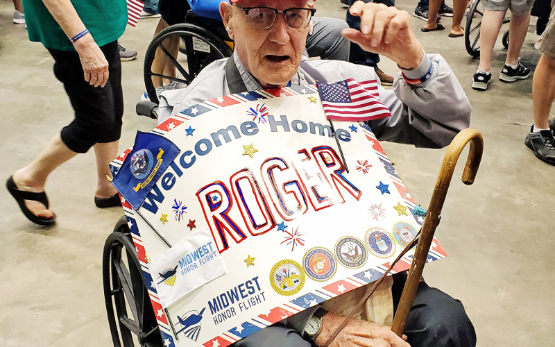 Handmade signs and fanfare welcomed Cashman and his veteran cohorts back to South Dakota.