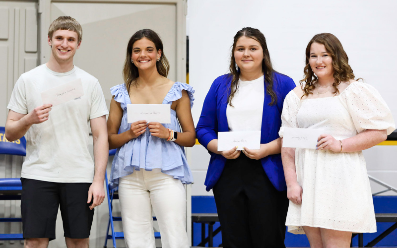 Recent grads celebrate scholarships and set sights on future