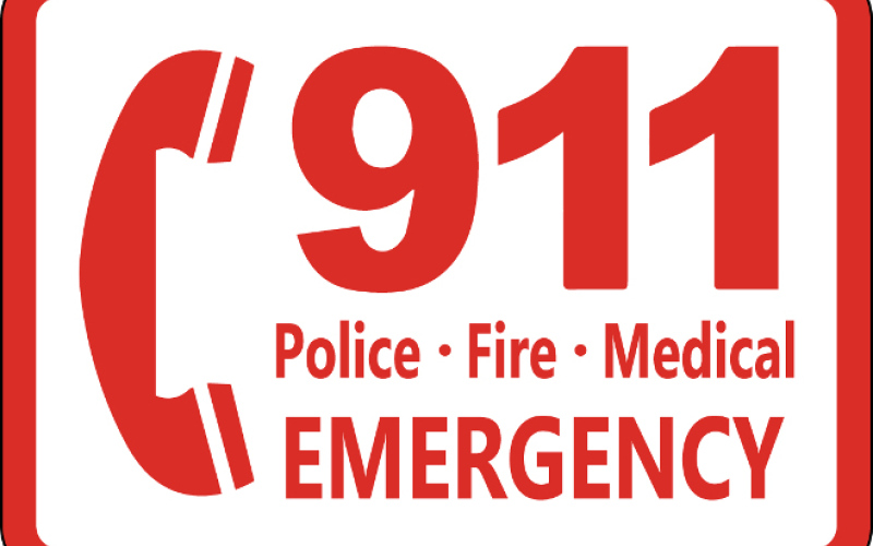 IF THERE’S AN EMERGENCY DIAL 911