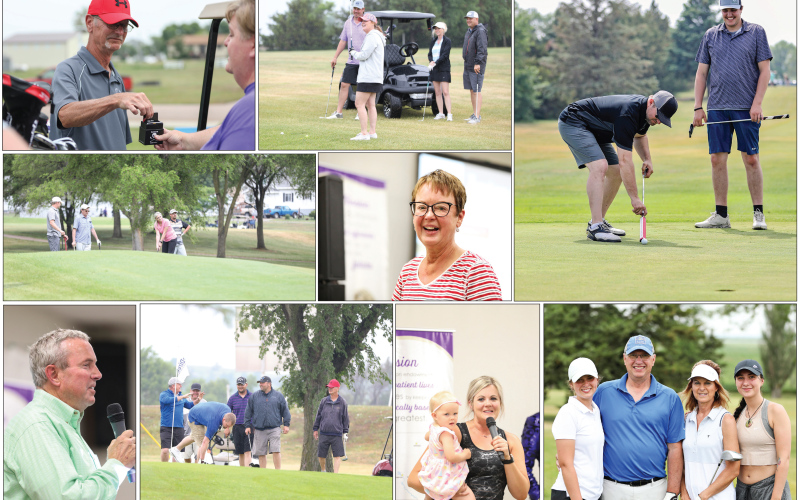 Plenty of fun and games were had at the Pars for Patients golf tournament.
