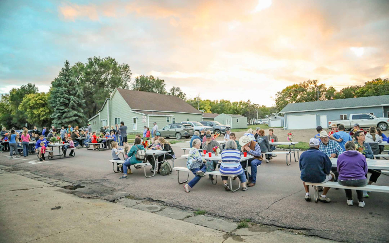 Celebration of Ag event drew a crowd Monday.