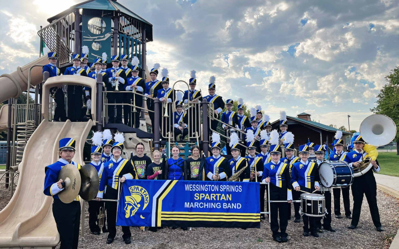 WS Spartans Band Marches Into Final Competition of Season