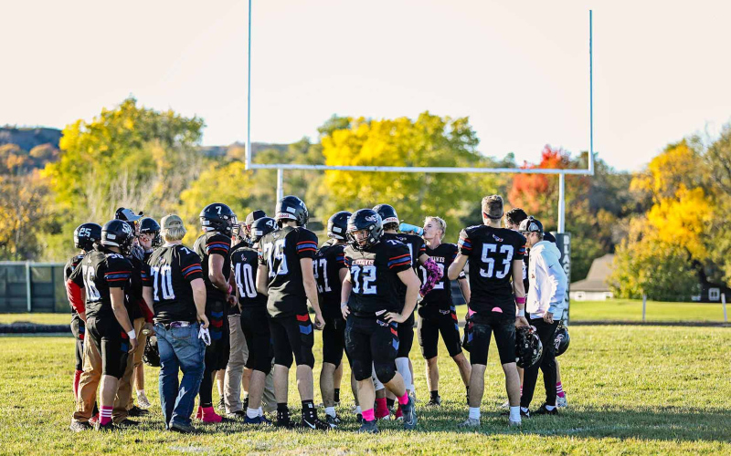 In a repeat meet up in less than a week against Rapid City Christian in Wessington Springs, the Blackhawks wrap up their season after a 36-7 loss to the Comets in first-round playoff football action.