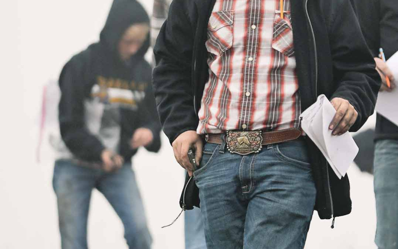 Wessington Springs played host to hundreds of students from dozens of area FFA chapters at the Central Area FFA Land and Range Contest last Wednesday, September 27.