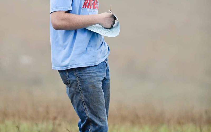 Wessington Springs played host to hundreds of students from dozens of area FFA chapters at the Central Area FFA Land and Range Contest last Wednesday, September 27.