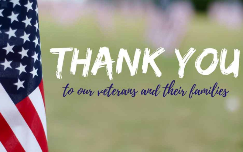 Thank you Veterans
