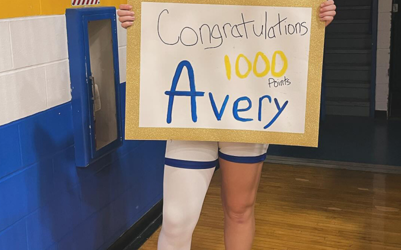 Orth Meets 1,000 Points Mark for Her Basketball Career