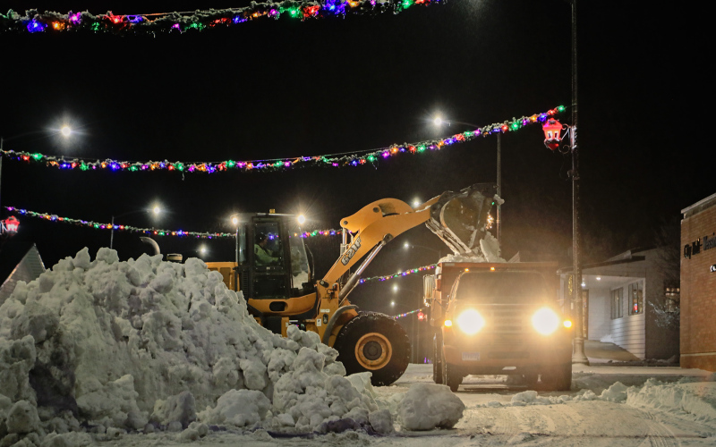 Blizzards Make for a White, Icy Christmas