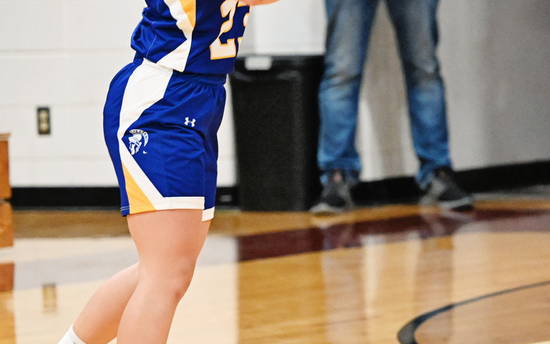 Alyssa Grohs led the scoring with 16 points. PHOTO COURTESY 605 SPORTS / TREY KAUL